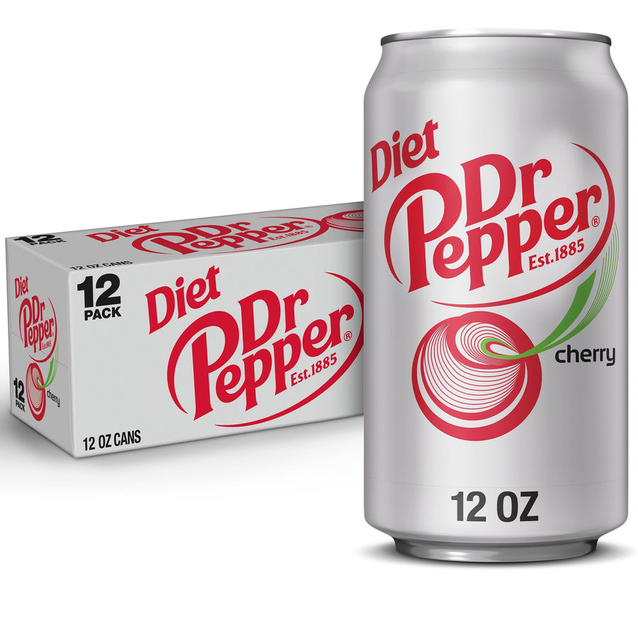 Diet Dr Pepper Cherry Soda - Simple Soda Pack - Essential Active Pick Fit