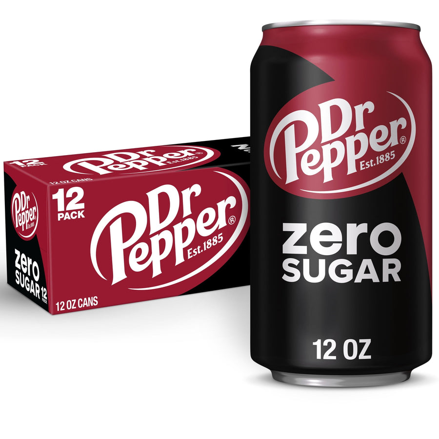 Dr Pepper Zero Sugar Soda - Lite Zero Sugar Pack - Daily Outdoor Fit Pack